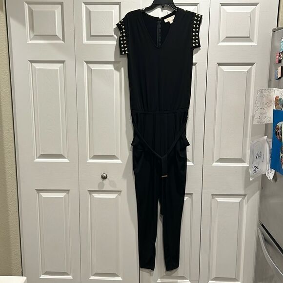 Michael Michael Kors Black Pants Jumpsuit, Size XS - Picture 2 of 10